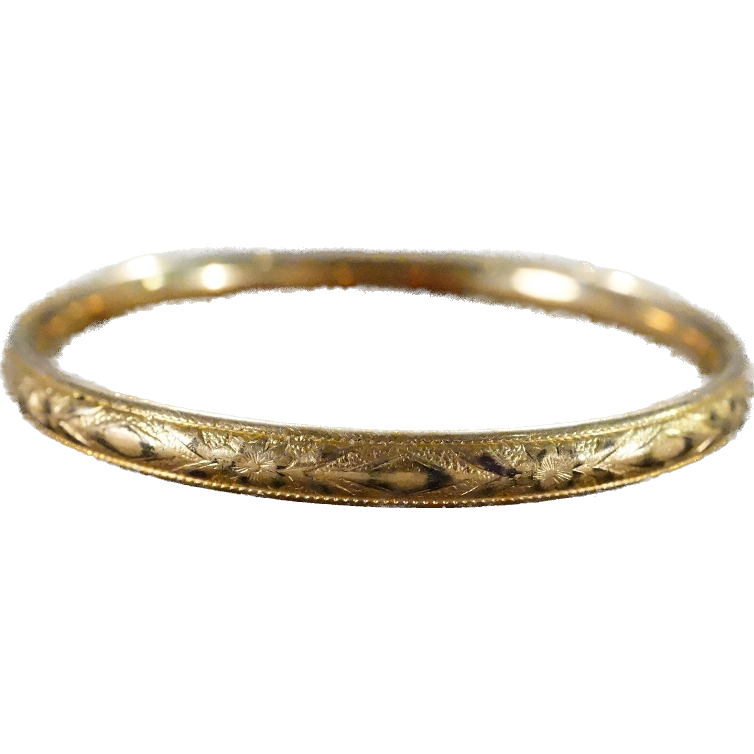 Vintage Gold Bangle