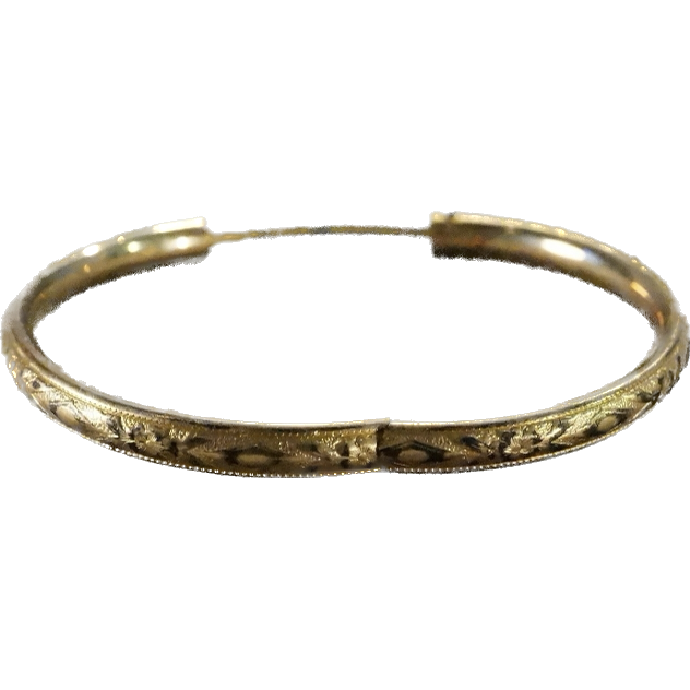 Vintage Gold Bangle