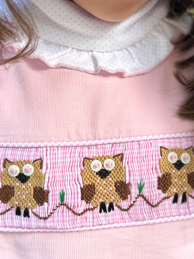 Light Pink Bitty Dot Turtleneck