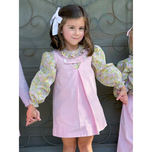 Eleanor Jumper Pink Cord- SAMPLE SALE