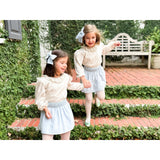 Smocked Posy Skirt