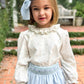 Liv Blouse Blue Posy