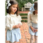 Liv Blouse Blue Posy
