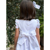 Embroidered Dot Dress