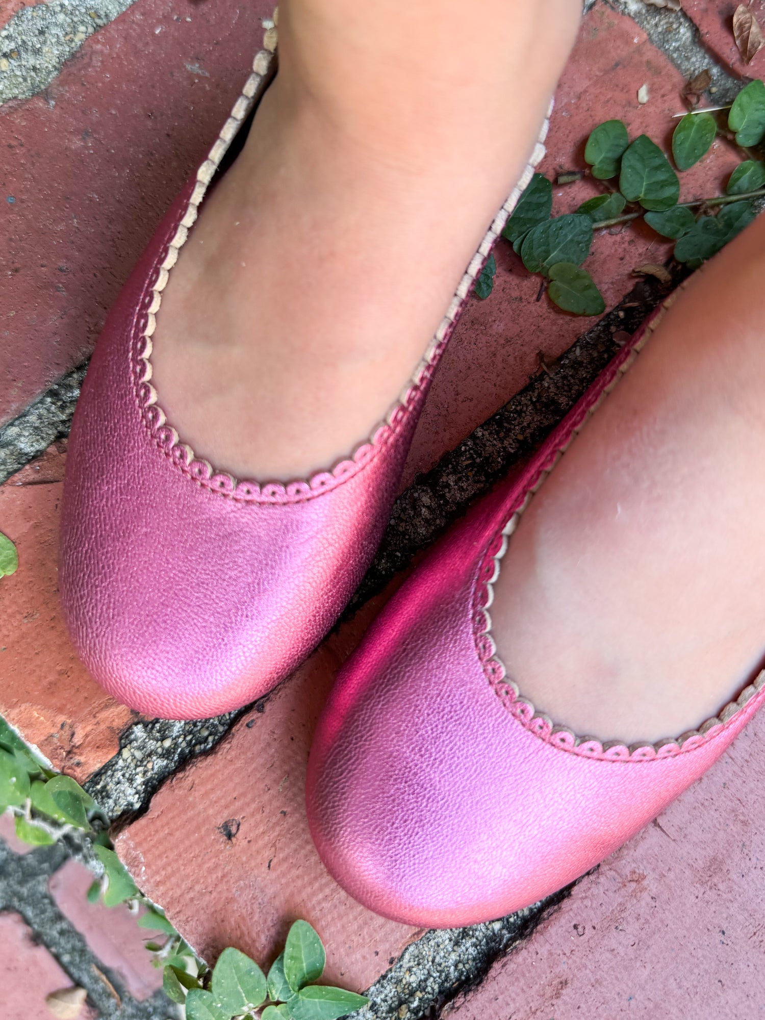 Bubble Shimmer Flats