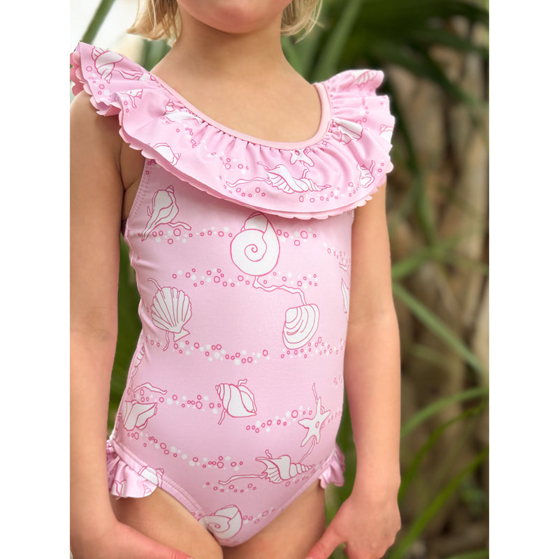 Taylor One Piece in Pink Shell
