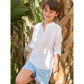 Shirley Swim Shorts in Blue Shell