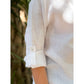 Philip Shirt in White Linen