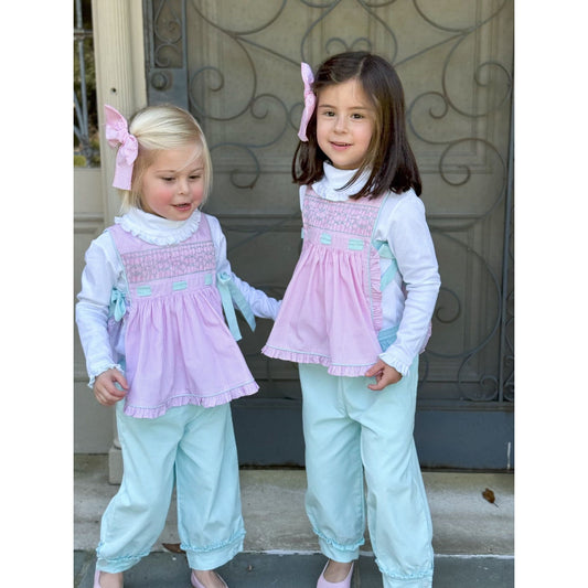 MJT X AKC Gingham Girl Apron Top