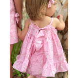Clara Bloomer Set in Pink Shell