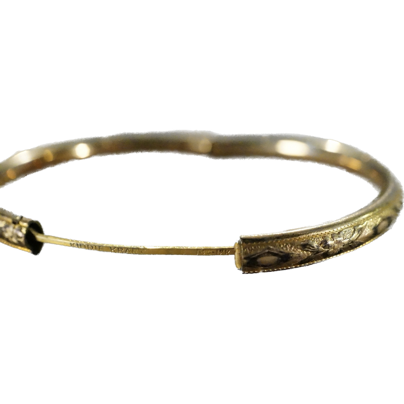 Vintage Gold Bangle