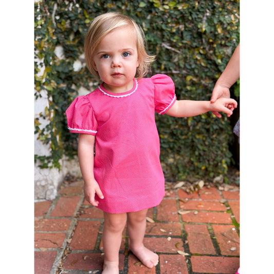 Lane Dress Set- Candy Bitty Dot