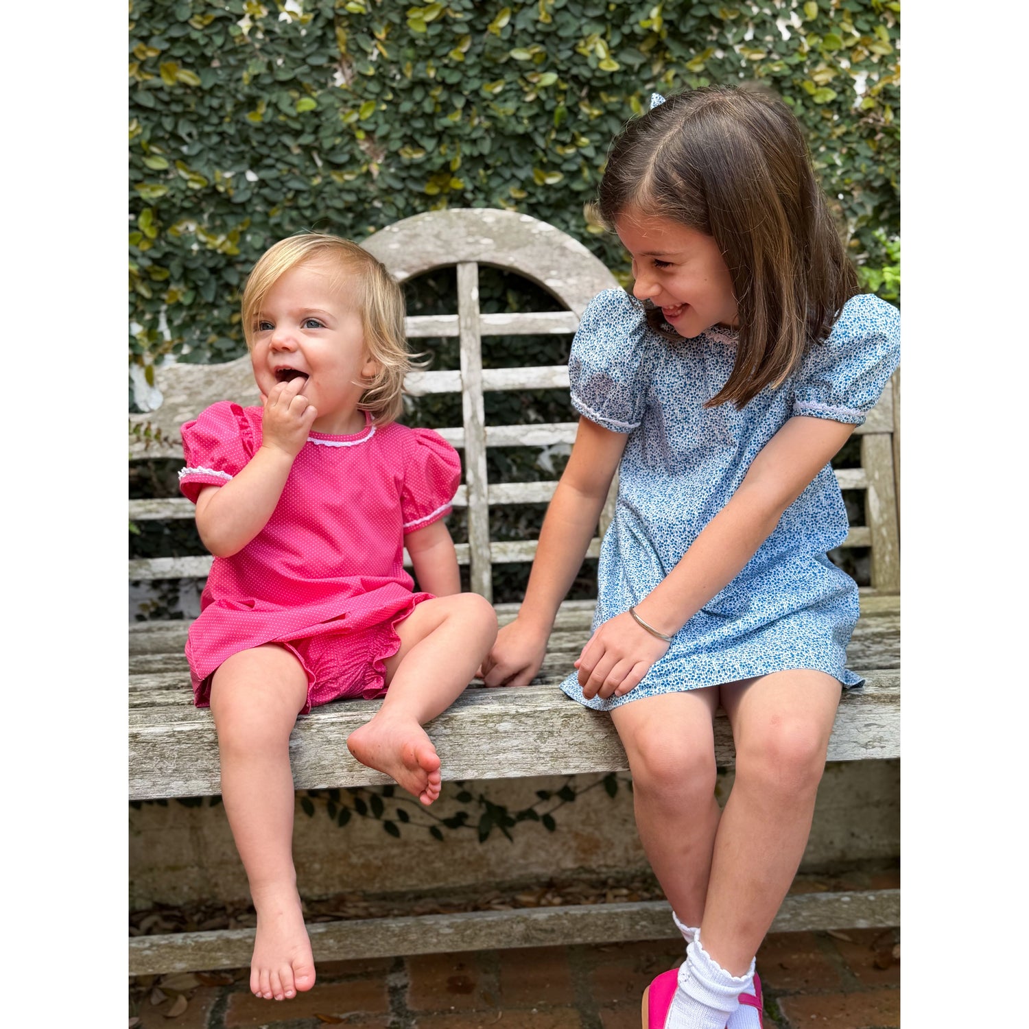 Lane Dress Set- Candy Bitty Dot