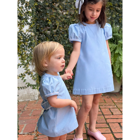 Lane Dress Set- Powder Blue