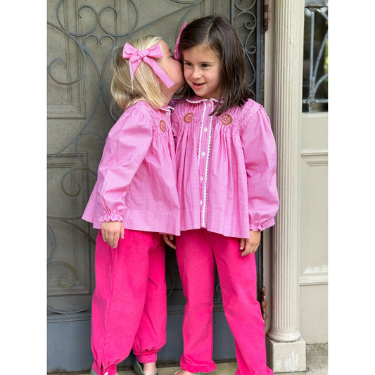 Alice Bloomer Pant- Candy Pink Corduroy