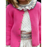 Ruffle Smocked Blouse- French Blue