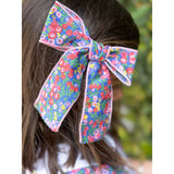 Bow in Blue/Pink Liberty