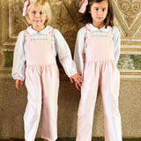The Bethesda Overall Set in Pink