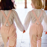 The Bethesda Overall Set in Pink