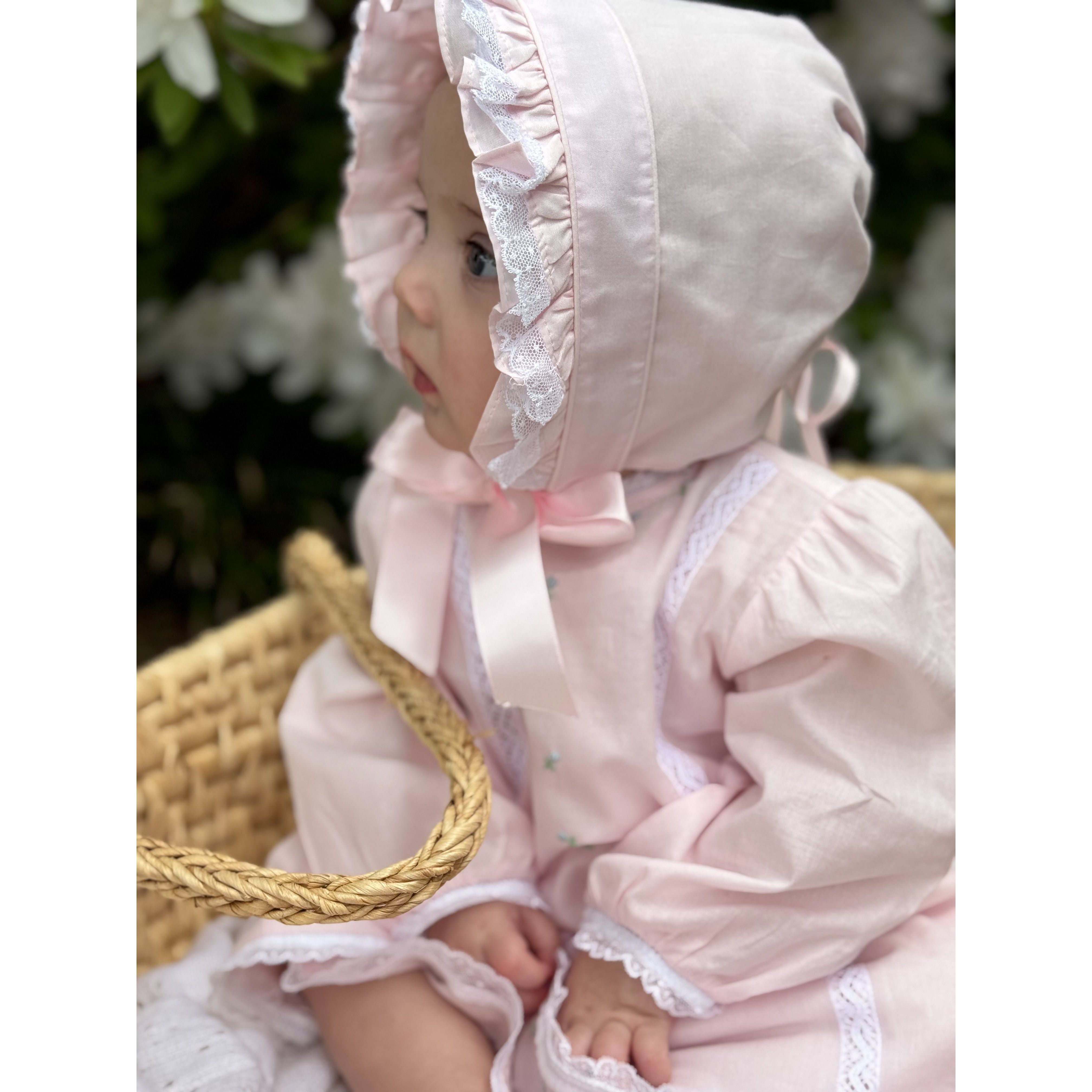 Baby Bonnet in Pink