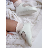 Pre-Walker Pram Shoe in White