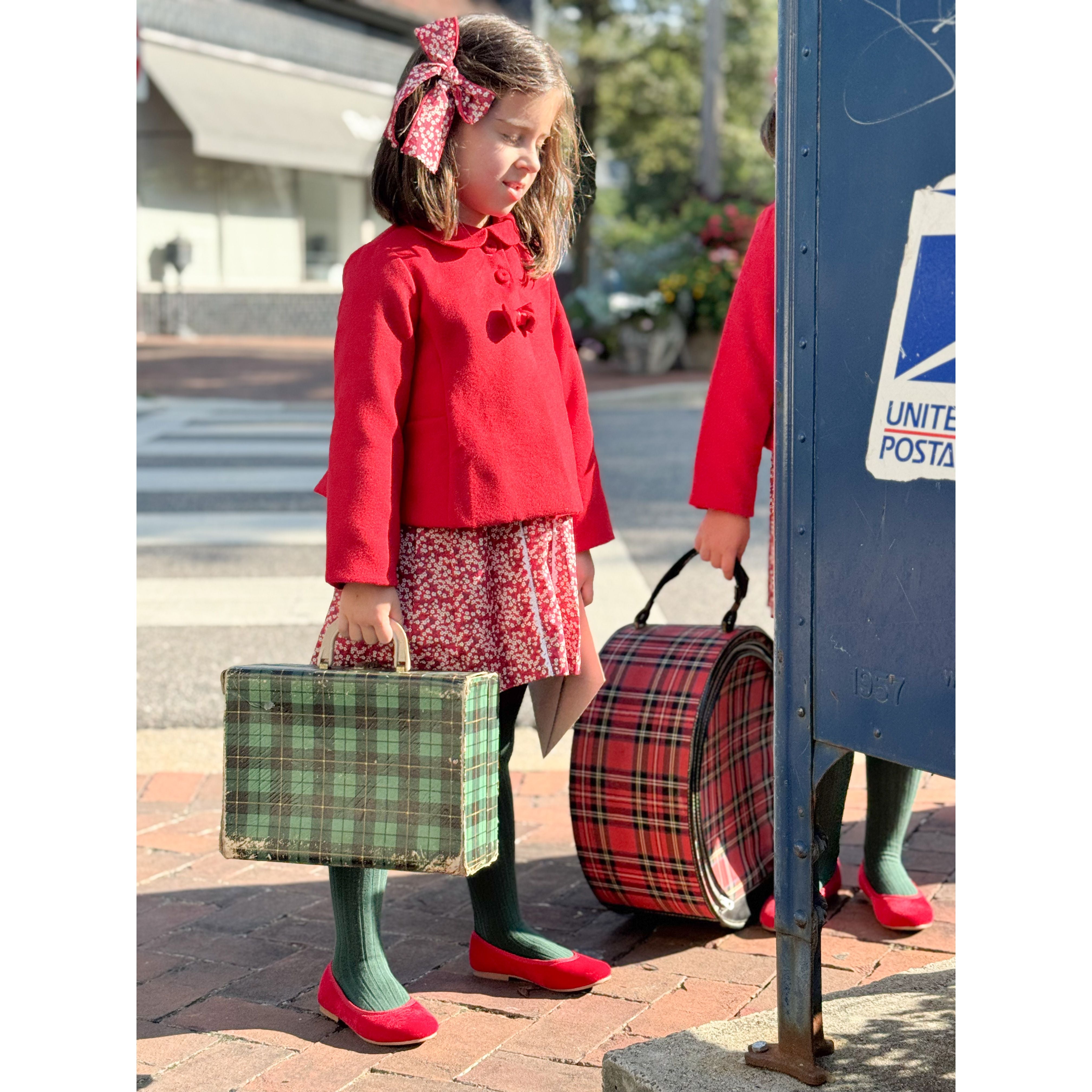 Girls Box Coat