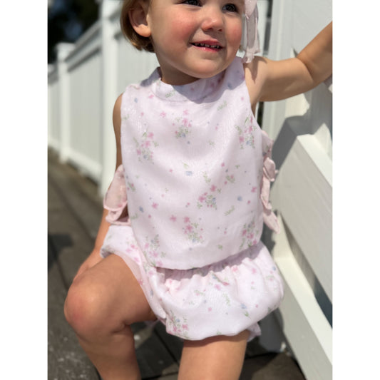 Kathryn Organza Set with Bloomers