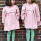 Girls Pink Mouflon Coat
