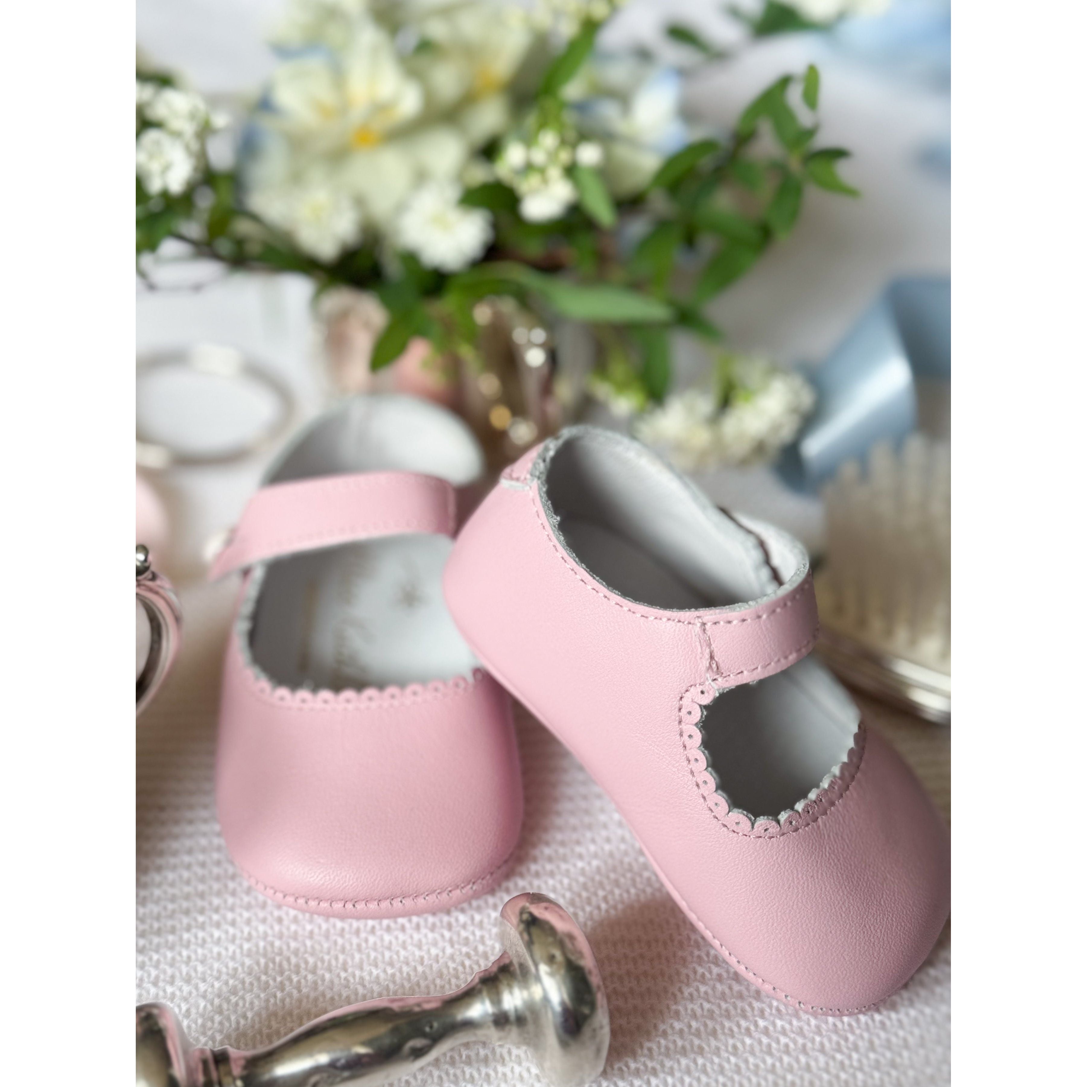 Pre-Walker Pram Shoe in Pink