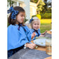 Silk Velvet Smocked Cape