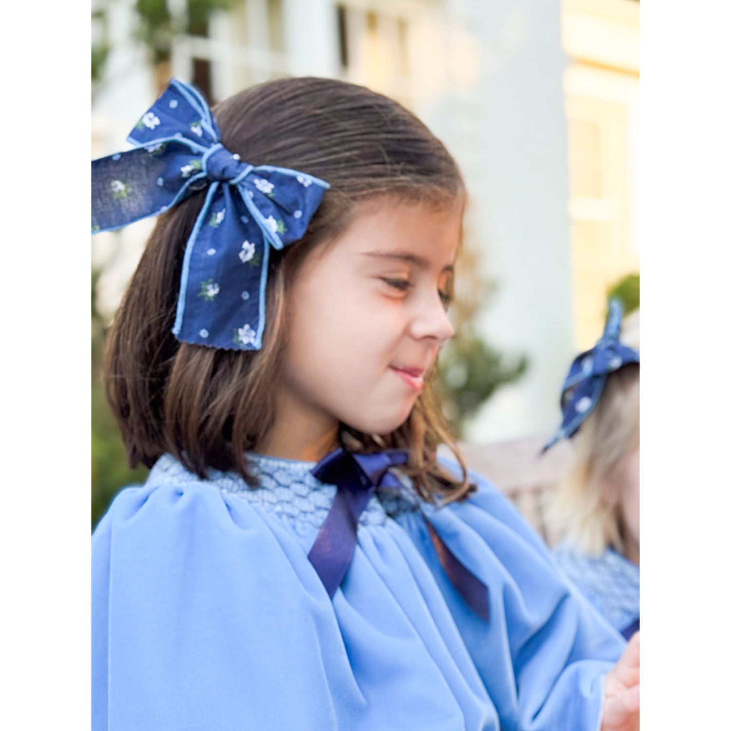 Blue Liberty Bow