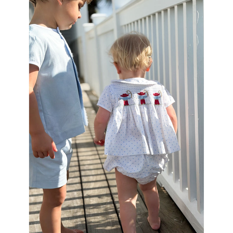 AK Archival Smocked Cowboy Boomer Set