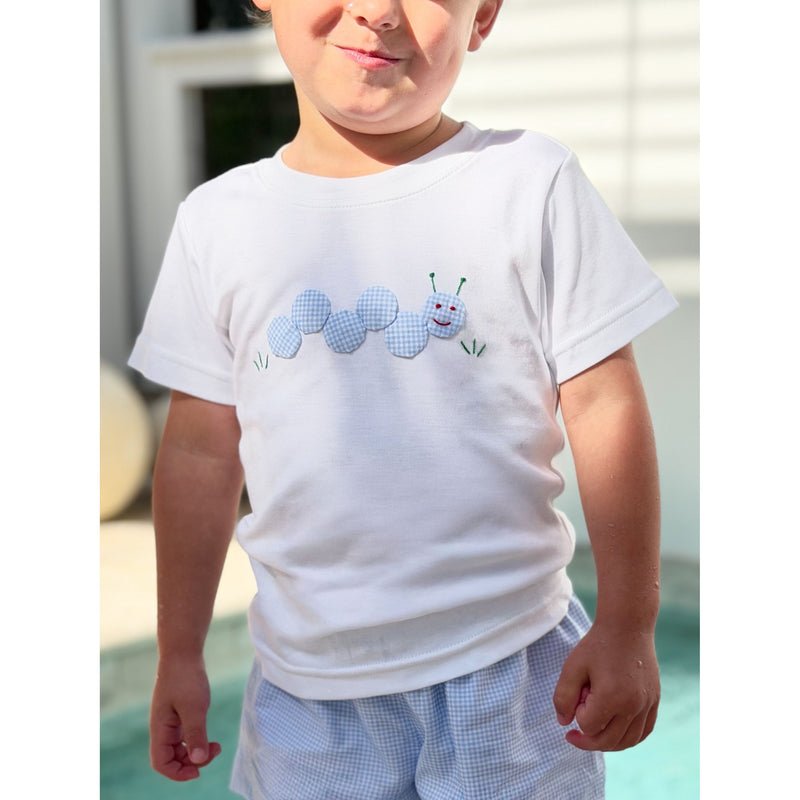 AK Archival Caterpillar Applique Set with Shorts
