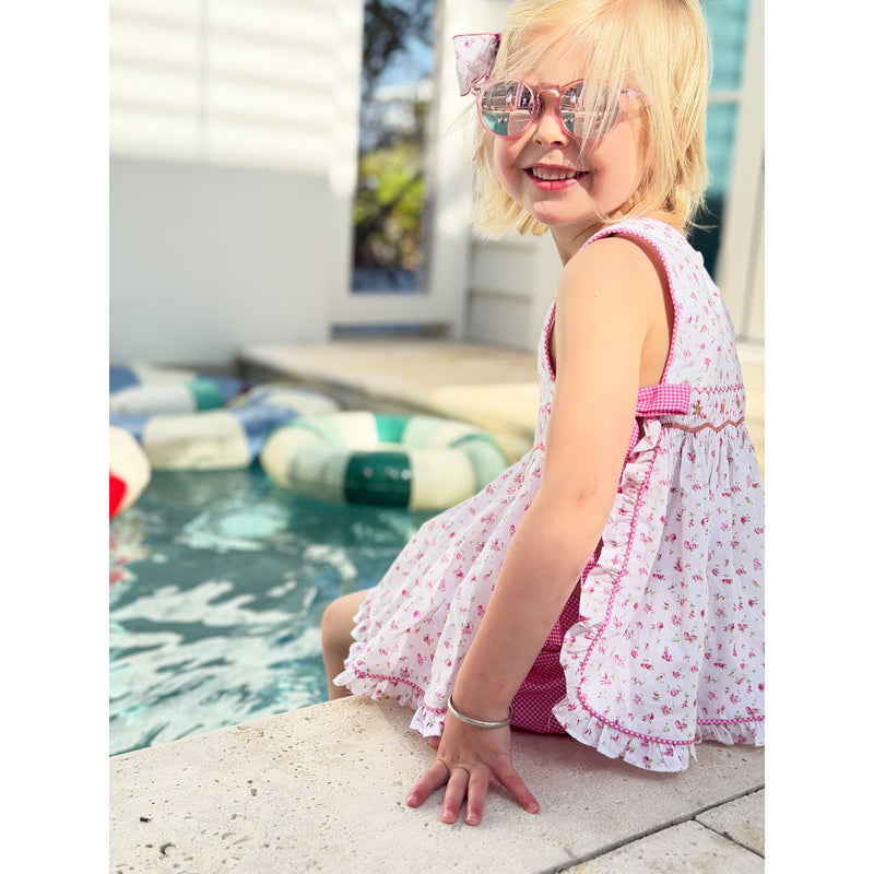 AK archival Florrie Smocked Set with Jenny Shorts