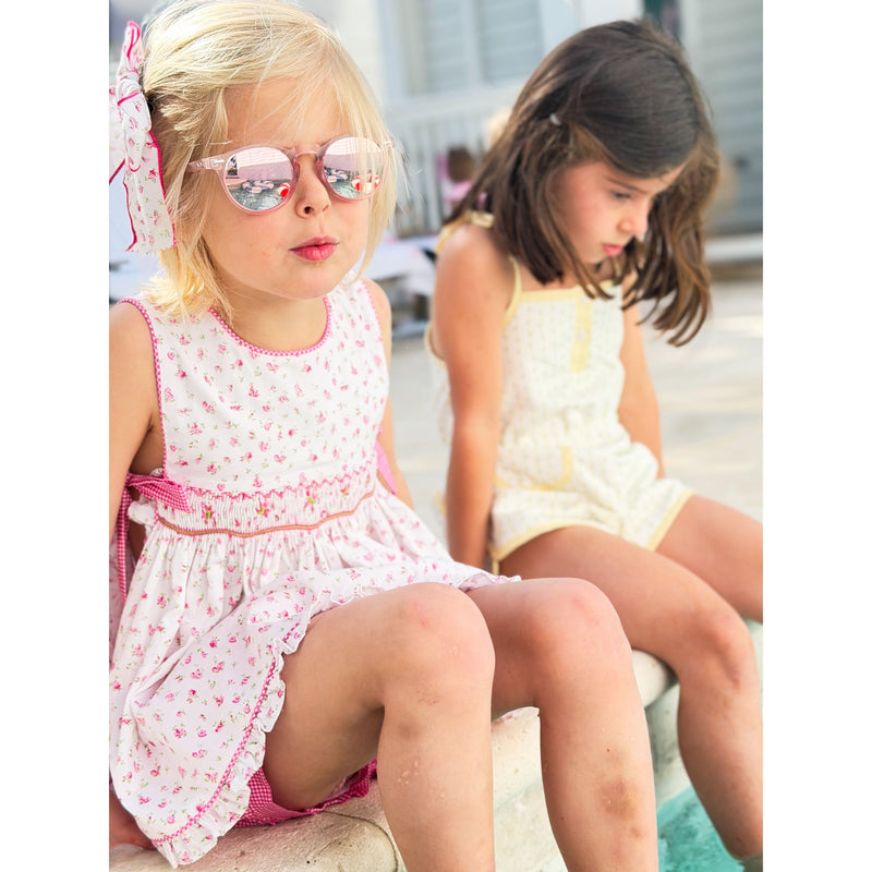 AK Archival Florrie Smocked Set with Bloomers
