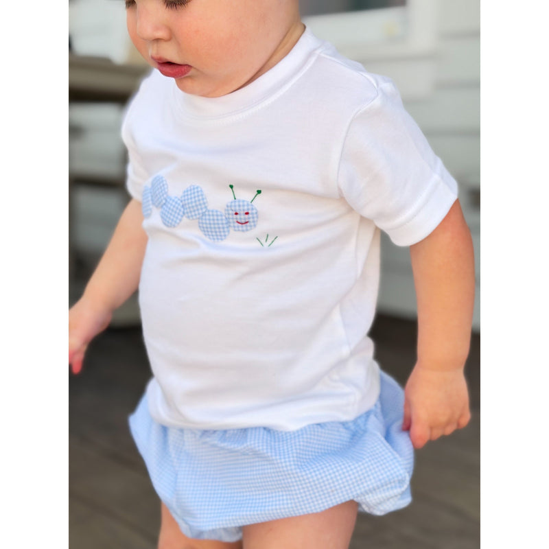 AK Archival Caterpillar Applique Set with Bloomers