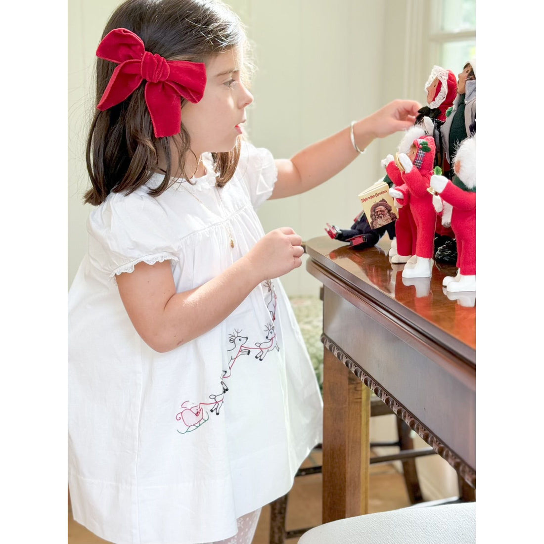 Here Comes Santa Dress Alice Kathleen & Company