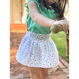 Smocked Skirt- English Garden