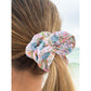 Scrunchie in Aqua Garden
