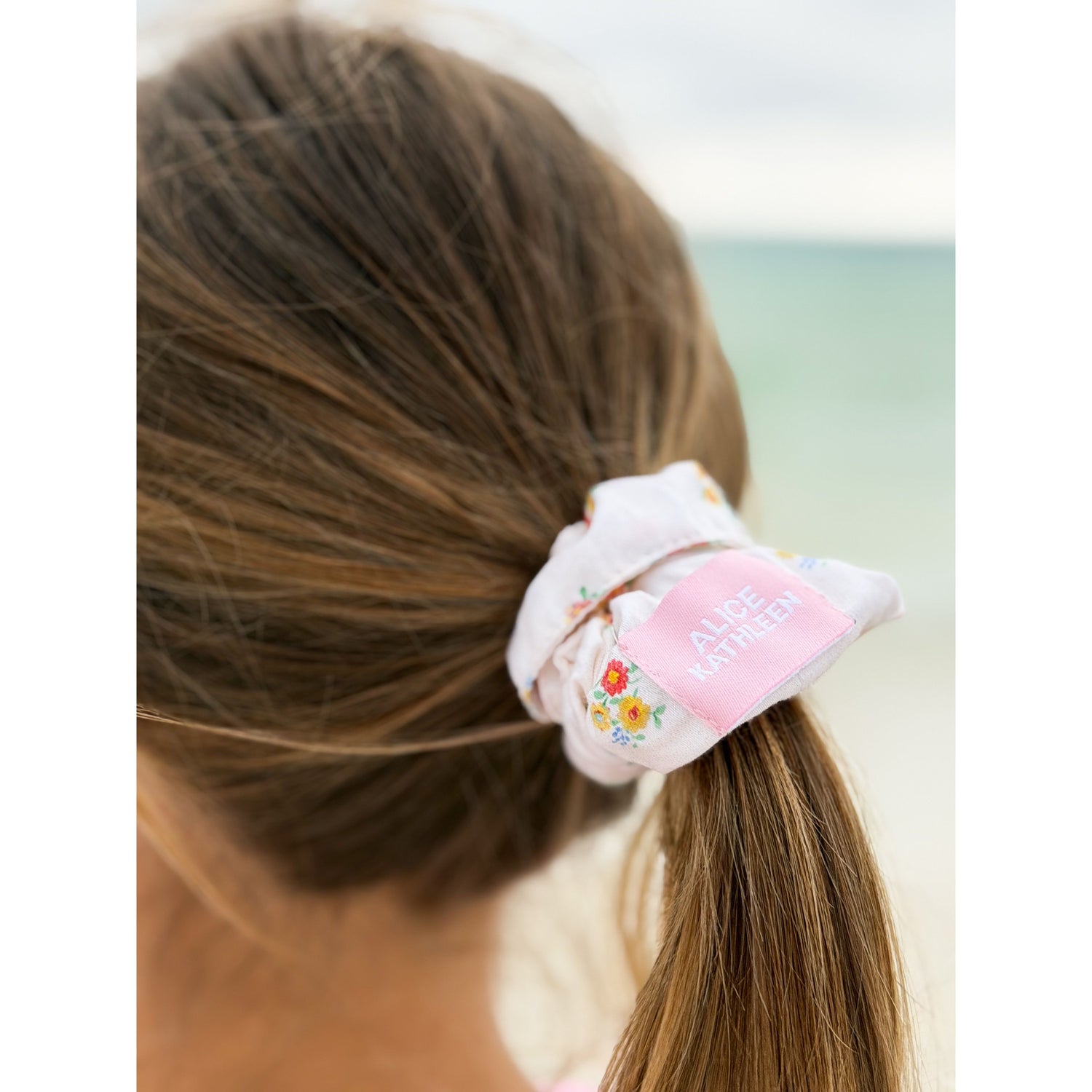 Scrunchie in Flower Garden