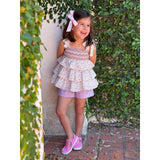Canvas T-Strap in Candy Pink