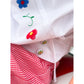 AK Archival Embroidered Smocked Blouse and Shorts