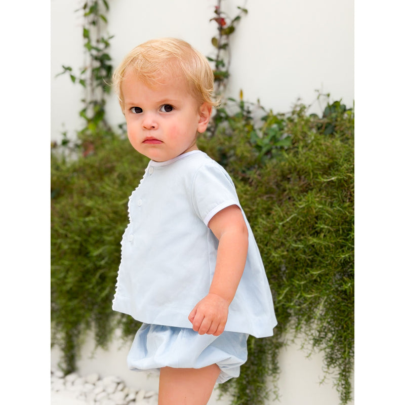AK Archival Smocked Wagons Set with bloomers