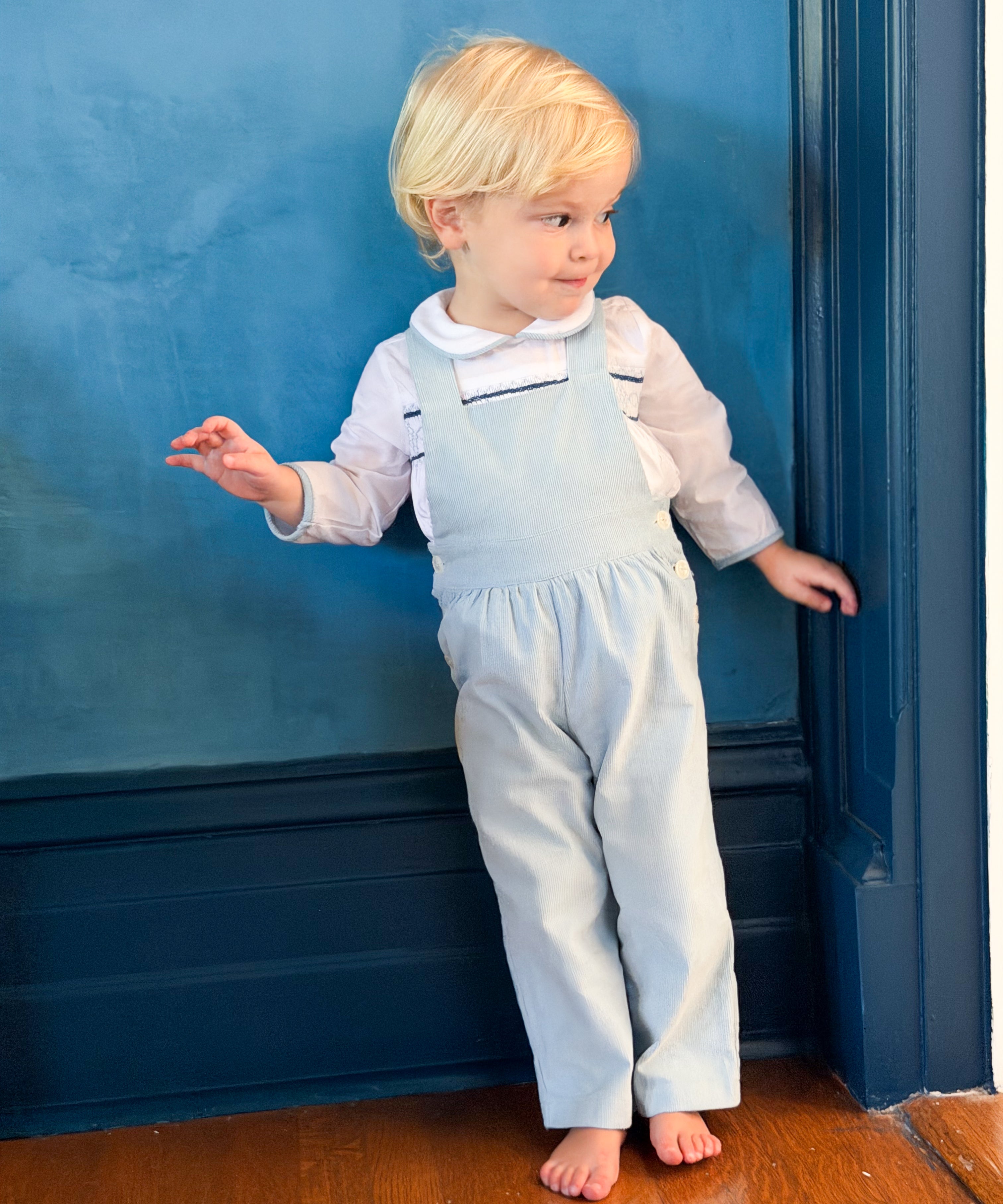 The Bethesda Overall Set in Blue