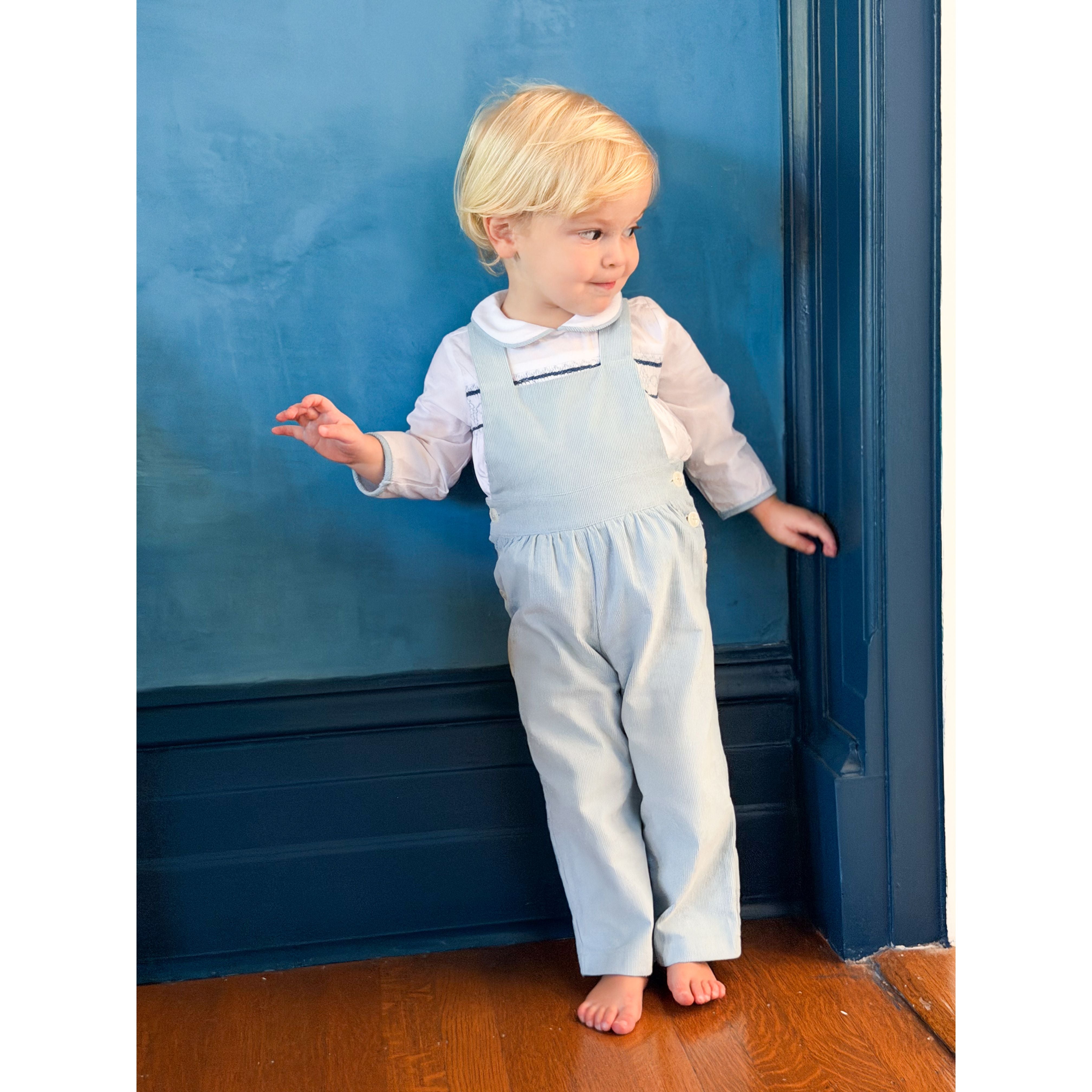 The Bethesda Overall Set in Blue