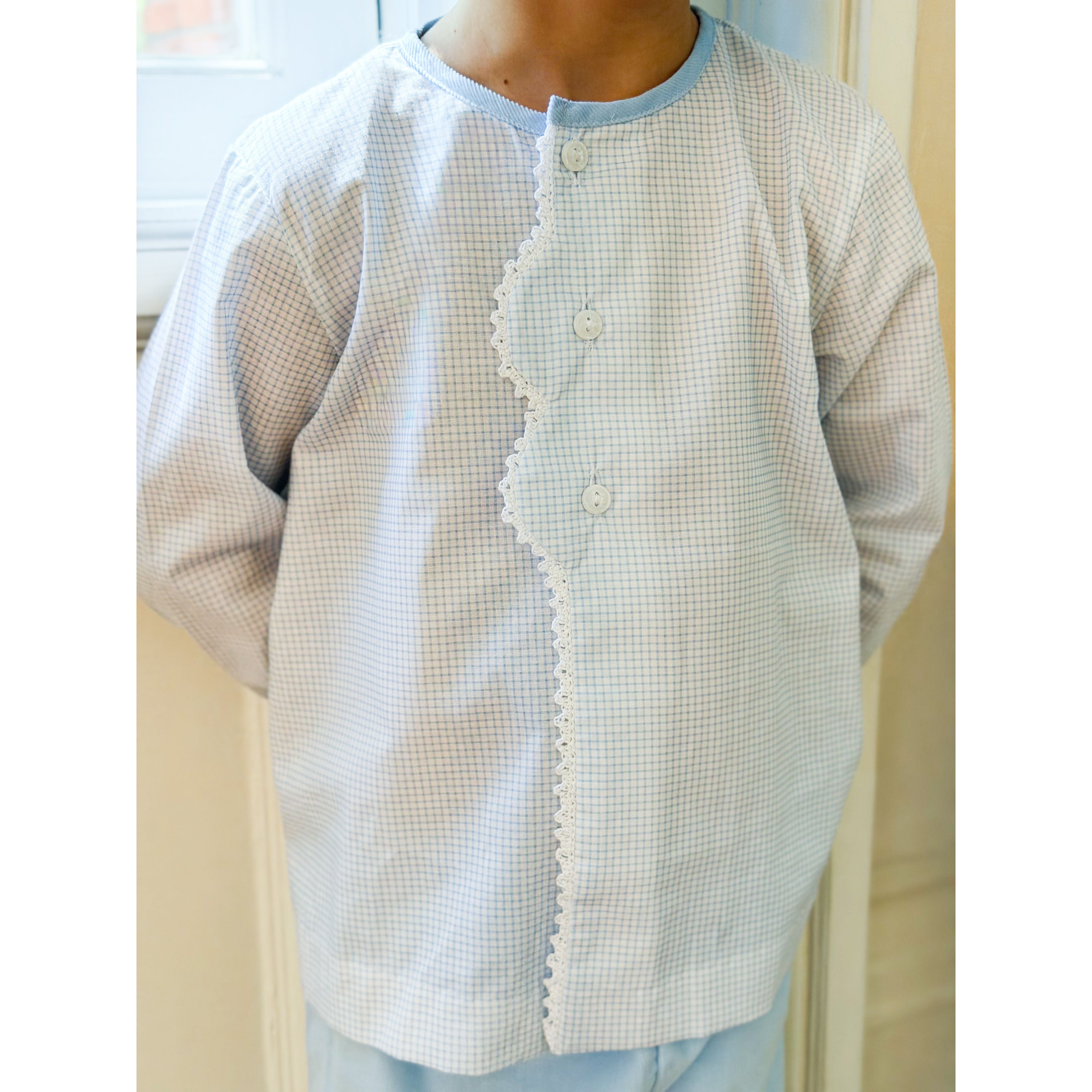 AK Archival Smocked Choo Choo Set