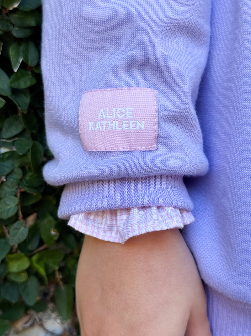 Bitty Dot Lilac Weekender SET