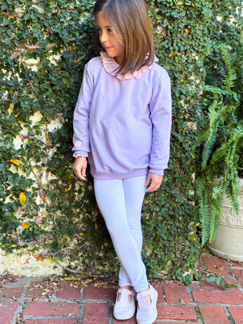 Bitty Dot Lilac Weekender SET