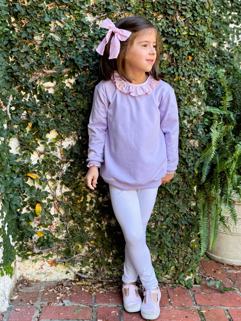 Bitty Dot Lilac Weekender SET