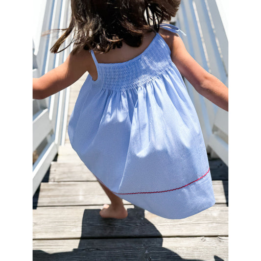 AK Archival Smocked Strawberry Dress